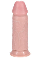 RealRock Ultra Realistic Skin Extra Thick Dildo 8in - Vanilla
