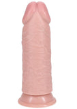 RealRock Ultra Realistic Skin Extra Thick Dildo 8in - Vanilla