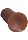 RealRock Ultra Realistic Skin Extra Thick Dildo 8in - Caramel