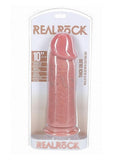 RealRock Ultra Realistic Skin Extra Thick Dildo 10in - Vanilla