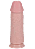 RealRock Ultra Realistic Skin Extra Thick Dildo 10in - Vanilla