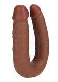 RealRock Ultra Realistic Skin U Shaped Dual Penetration 7in - Caramel
