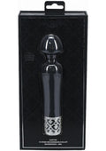 Royal Gems Scepter Silicone Rechargeable Wand - Black
