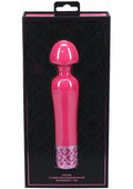 Royal Gems Scepter Silicone Rechargeable Wand - Pink