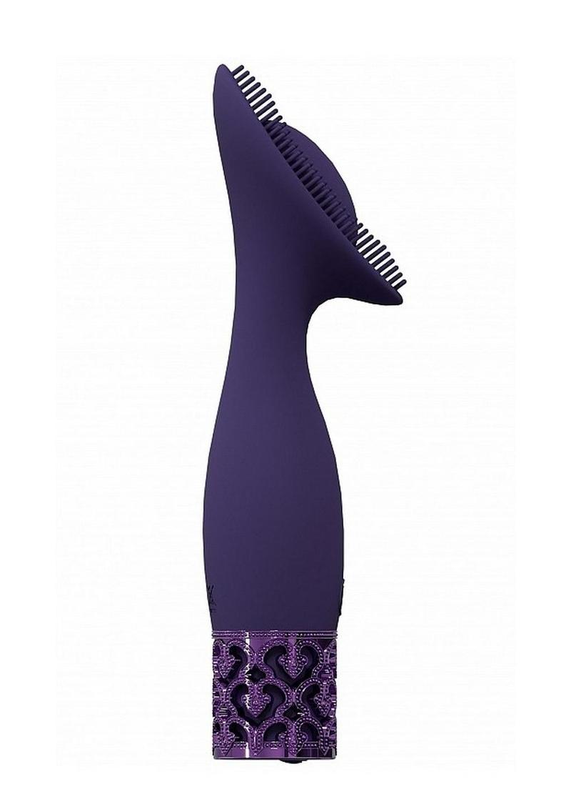 Royal Gems Duchess Silicone Rechargeable Vibrator - Purple