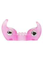 Couple's Enhancers Triple Orgasms Enhancer Vibrating Cock Ring with Clitoral Stimulation - Pink