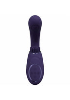 Vive GEN Rechargeable Silicone Triple Motor G-Spot Vibrator with Pulse Wave - Purple