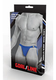 Goal Line Low Rise Jockstrap Blue