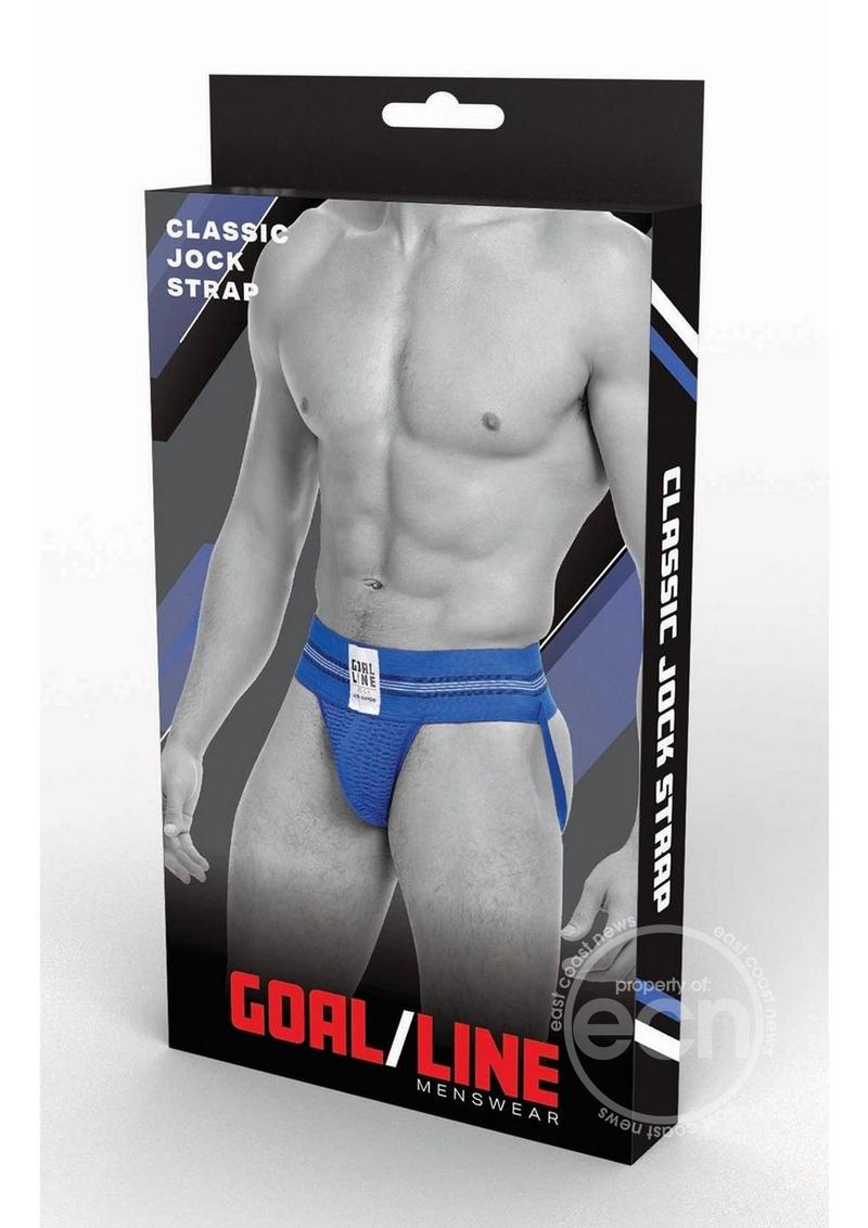 Goal Line Class Jockstrap Blue