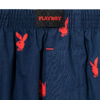 PLAYBOY Repeating Rabbit Head Lounge Shorts