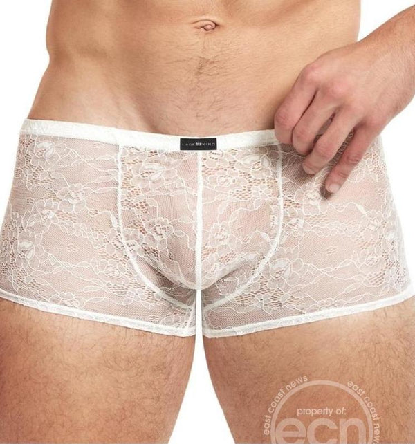 Lace King Lace Boxers White