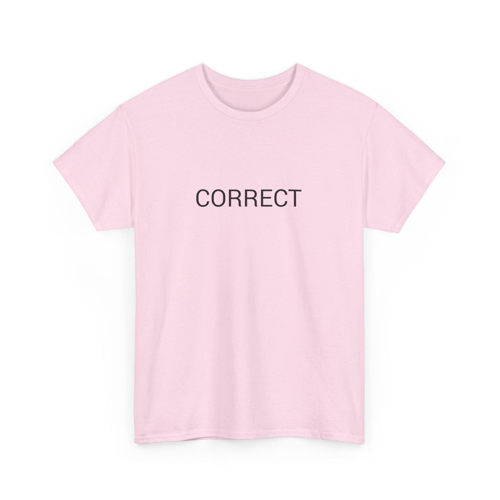 CORRECT TEE BY CULTUREEDIT AVAILABLE IN 13 COLORS