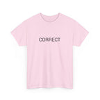 CORRECT TEE BY CULTUREEDIT AVAILABLE IN 13 COLORS