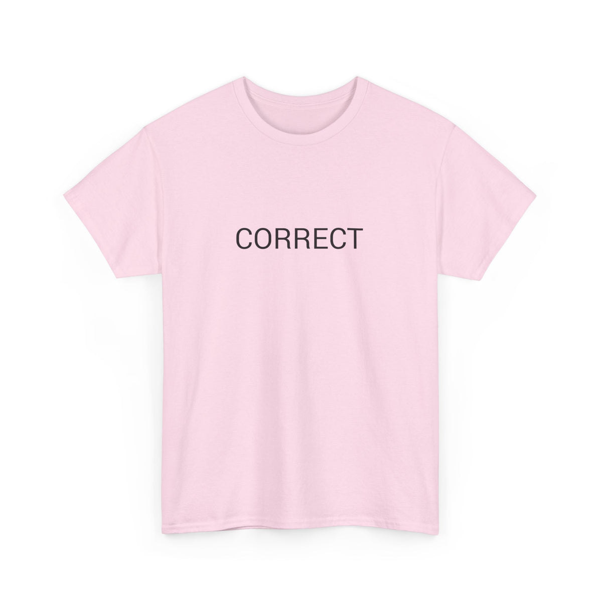 CORRECT TEE BY CULTUREEDIT AVAILABLE IN 13 COLORS