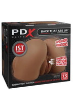 PDX Elite Back That Ass Up Automatic Rechargeable Mega Masturbator - Caramel