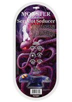 Monster Romance Serpent Seducer Rechargeable Dong - Purple/Multicolor