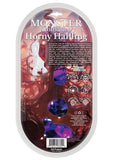 Monster Romance Horny Halfling Rechargeable Dong - Purple/Multicolor