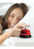 Ring The Bell for Sex Desk Bell - Red/Black