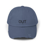 OUT Distressed Cap in 6 colors