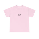OUT TEE BY CULTUREEDIT AVAILABLE IN 13 COLORS
