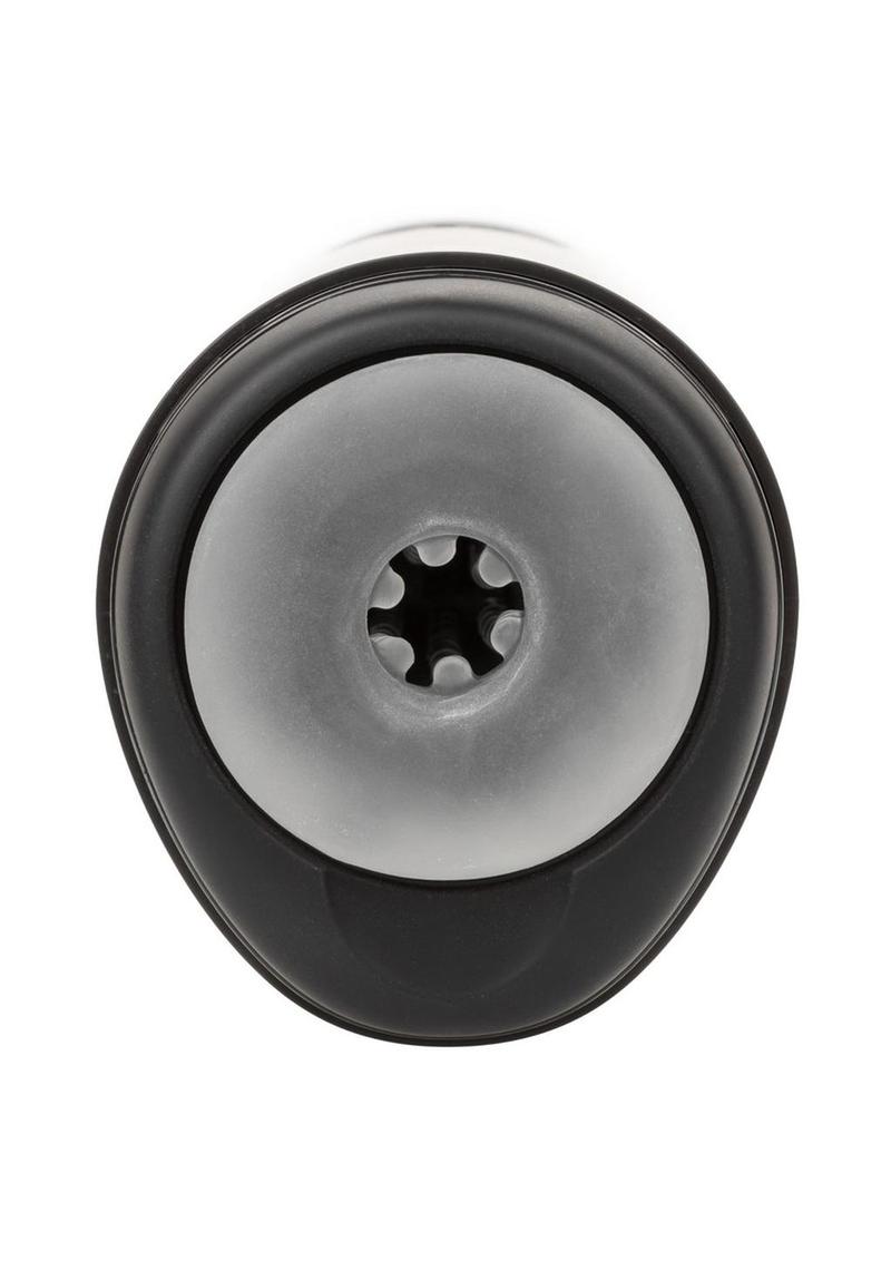 Bionic Vibro Stroker Rechargeable with Oscillation and Suction - Black