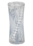Cyclone Dual Ribbed Stroker XL - Clear