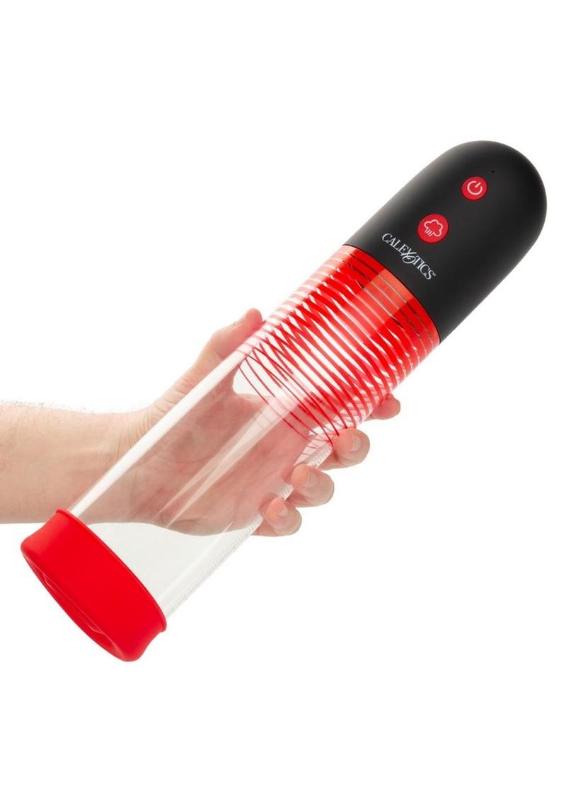Optimum Series Big Man's Rechargeable EZ Pump - Red/Black