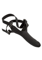 Accommodator Silicone Dong - Black