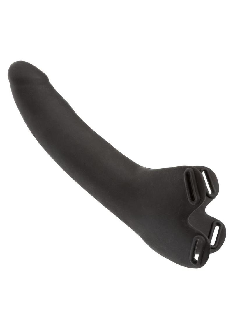 Accommodator Silicone Dong - Black