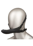 Accommodator Silicone Dong - Black