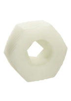 Slop Top Nasty Luv Silicone Dual Entry Stroker - White