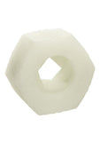 Slop Top Nasty Luv Silicone Dual Entry Stroker - White