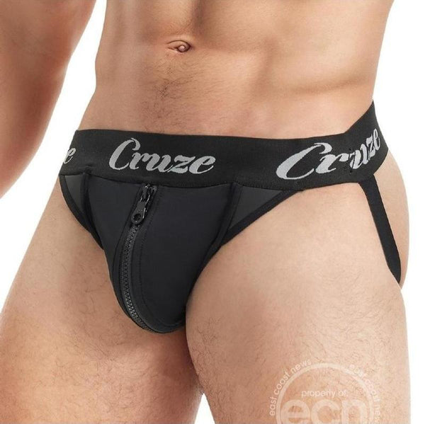 Cruze Buckle Up Zipper Jockstrap