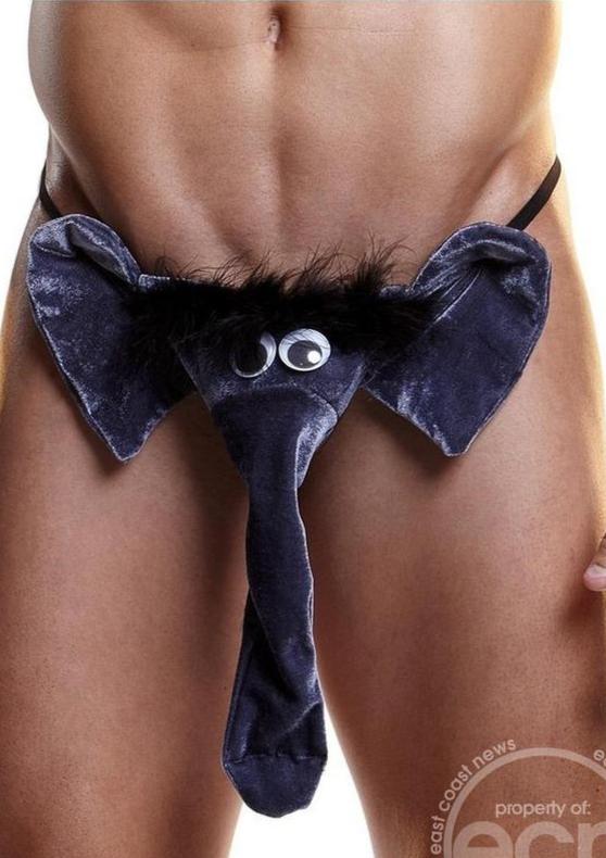 Fundies Junk In The Trunk Jockstrap - O/S - Grey
