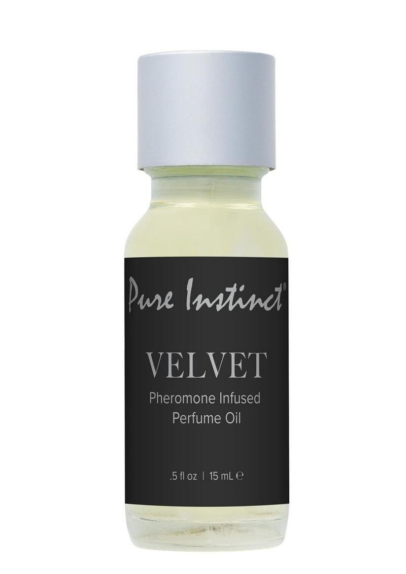 Pure Instinct Pheromone Perfume Oil Dropper - Velvet - 15ml/0.5oz