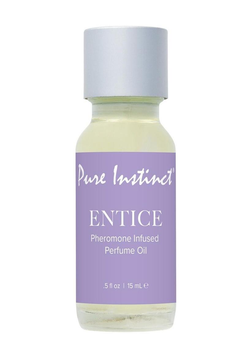 Pure Instinct Pheromone Perfume Oil Dropper - Entice - 15ml/0.5oz