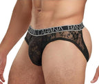 Banana Cabana Lace Nights Open Back Brief