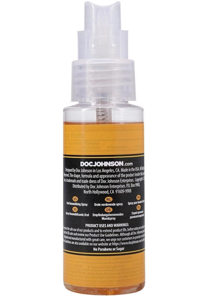 GoodHead Deep Throat Oral Anesthetic Spray - Mango 2oz