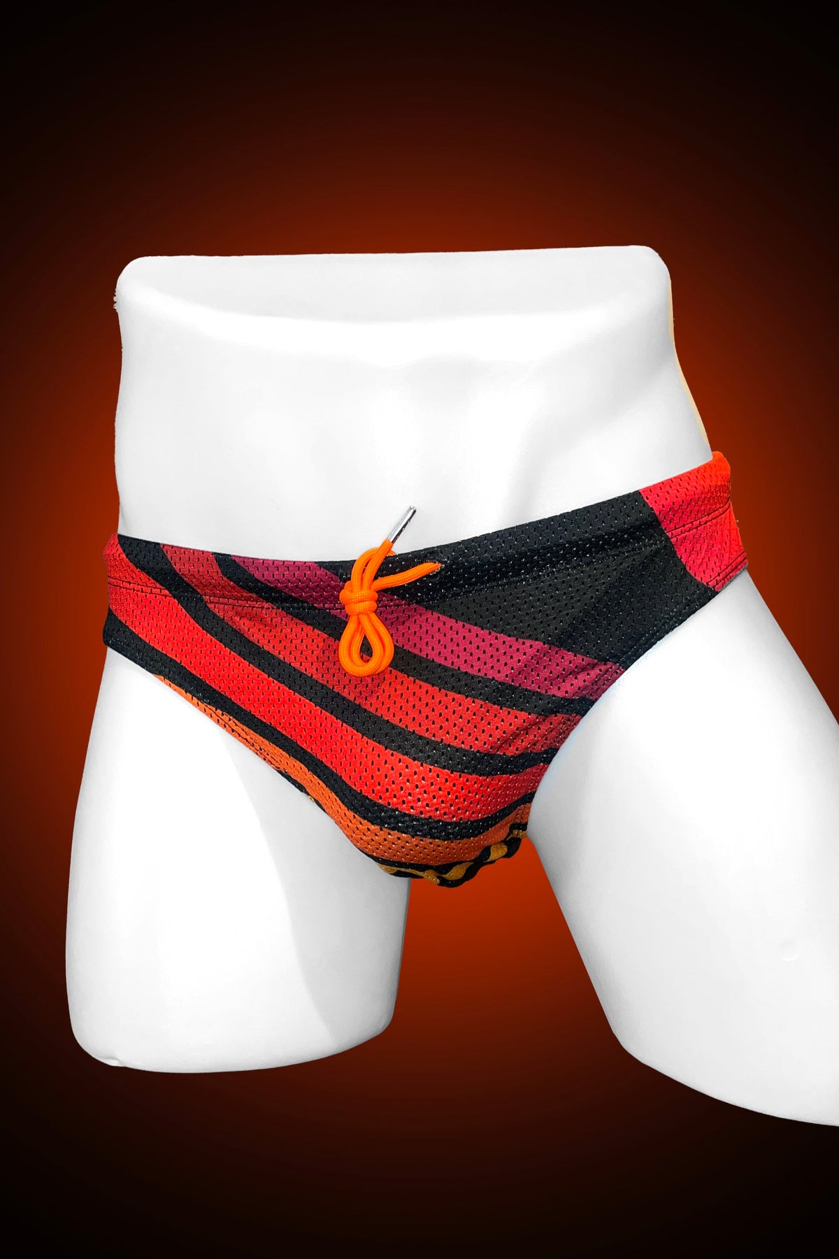 80s MESH Swim Brief by Peachy Kings