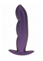 Ouch! Finger Anal Plug Silicone - Metallic Purple