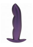 Ouch! Finger Anal Plug Silicone - Metallic Purple