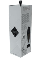 Pumped Aqua Pro Submersible Automatic Rechargeable Silicone AI Tech Enhanced Penis Pump - Black