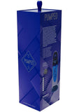 Pumped Aqua Pro Submersible Automatic Rechargeable Silicone AI Tech Enhanced Penis Pump - Blue