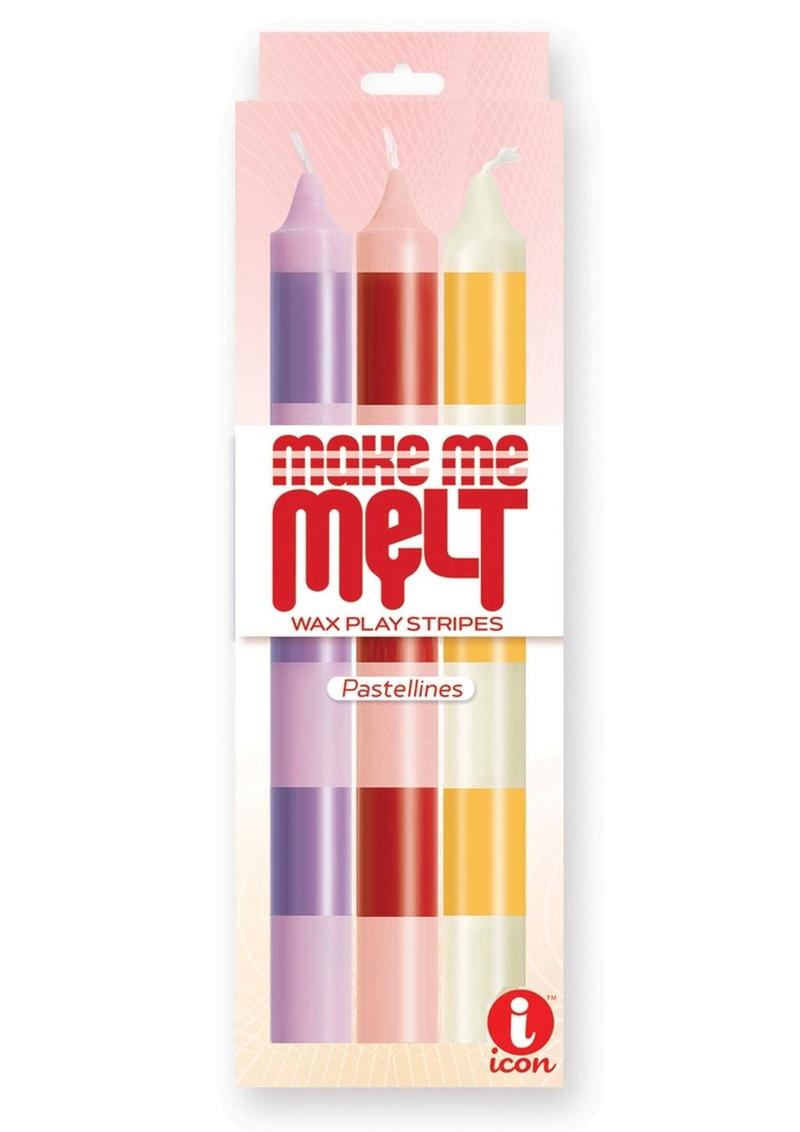 Make Me Melt Pastellines Drip Candles - Multicolor