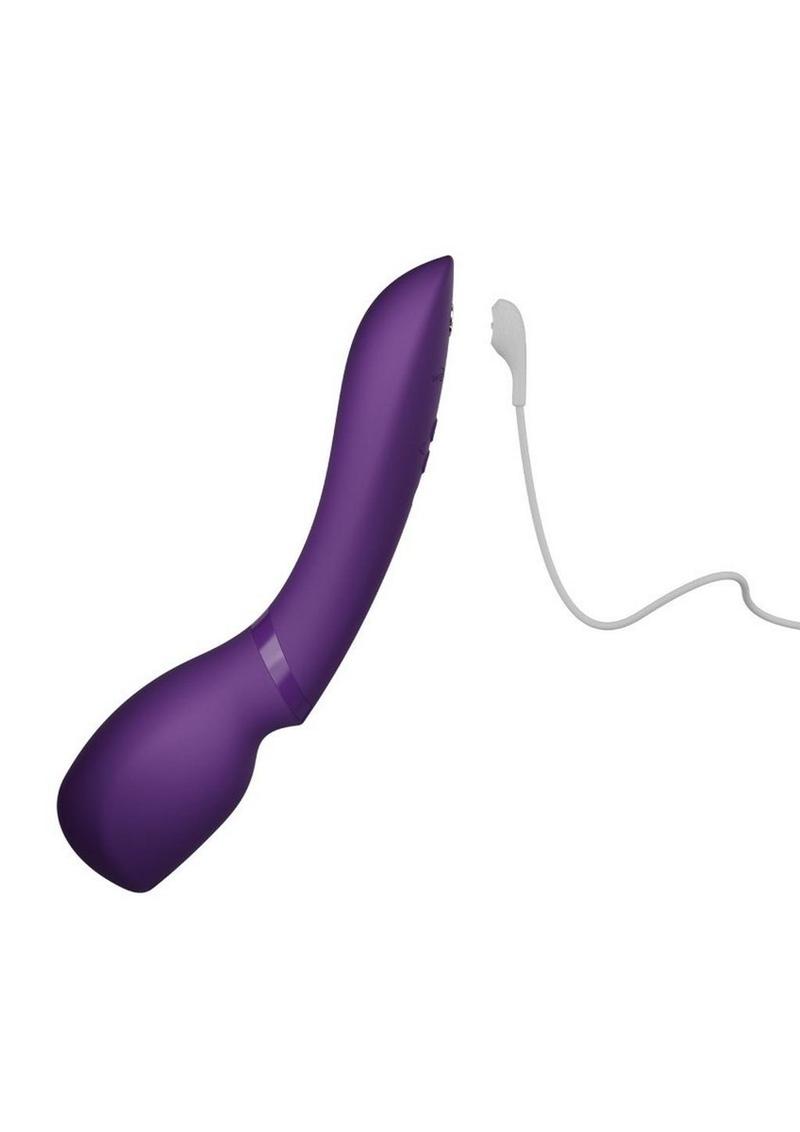 We-Vibe Wand 2 Rechargeable Silicone Wand - Purple