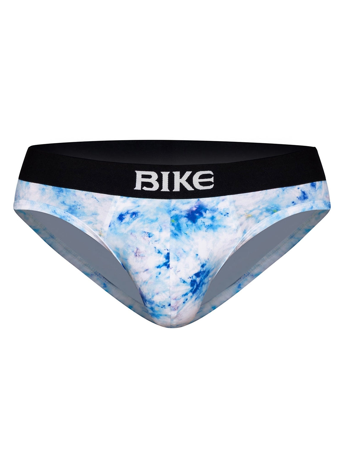 BIKE Stretch Cotton Brief - Indigo Tie Dye