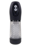 Playboy Whirlwind Rechargeable Thrusting and Spinning Stroker - Black
