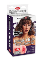 Classic Little Oral Annie Pussy Stroker - Vagina - Vanilla