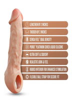 Performance Plus Intrepid Silicone Penis Xtender 2in - Vanilla
