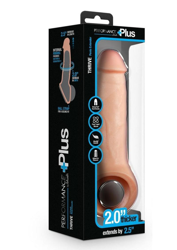 Performance Plus Thrive Silicone Penis Xtender 2.5in - Vanilla